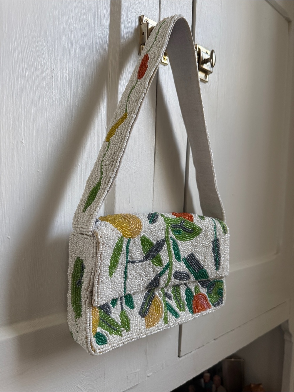 Beaded Shoulder Bag